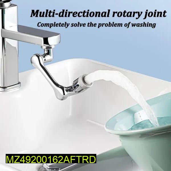 Rotating Water Faucet Extender – 360° Adjustable Sink Tap Attachment